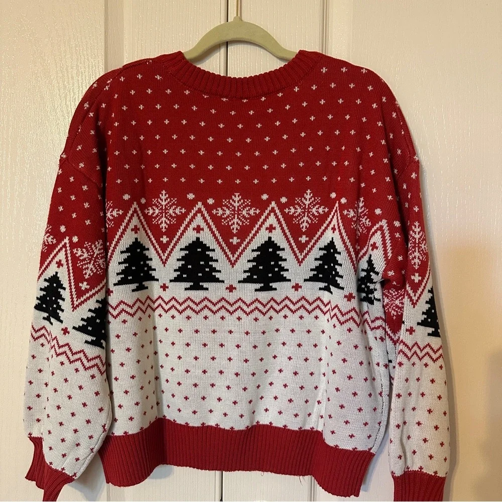 Coca Cola Polar Bear oversized Heart Sweater - Picture 6 of 6